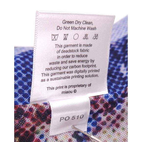 Miaou Aphex Corset Size XL Womens Blue Top $265 - Picture 13 of 15